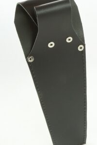 Lærveske for belteskrape