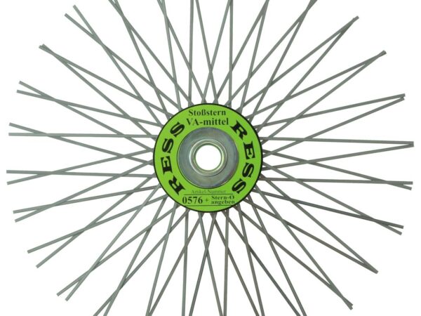 Stjernekost rustfri til rørkost/kakkelovn 160 millimeter